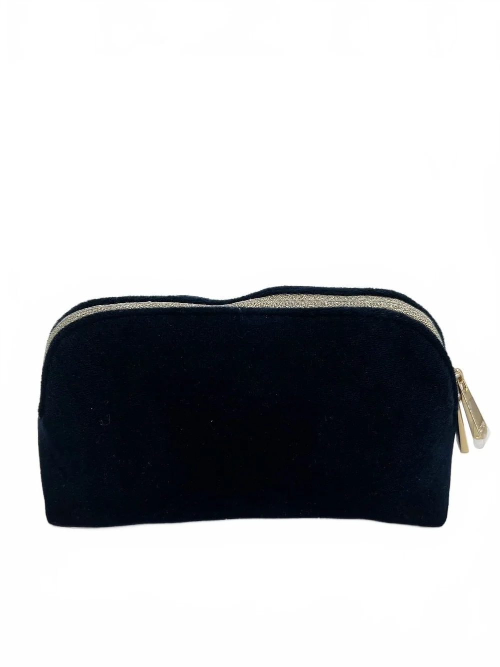 Dior Blue Glitter Zipper Makeup Bag | One Size